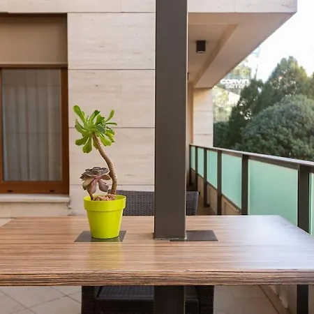 Flat On Corvin Promenade With Big Balcony Βουδαπέστη