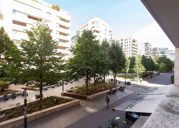 Flat On Corvin Promenade With Big Balcony * Budapest
